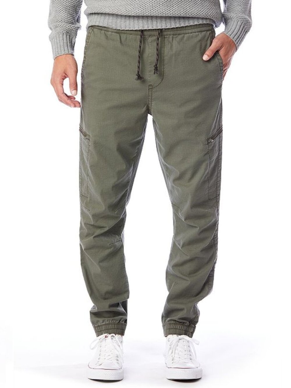 Men's UNIONBAY Big & Tall Neo Stretch Ripstop Cargo Joggers - Military - 3XB